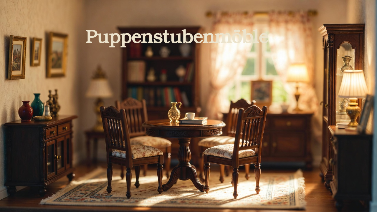 Puppenstubenmöbel